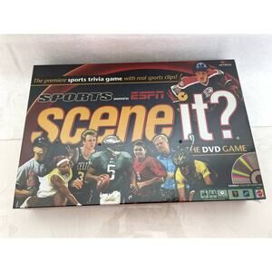 ESPN Scene It DVD Game Factory Sealed